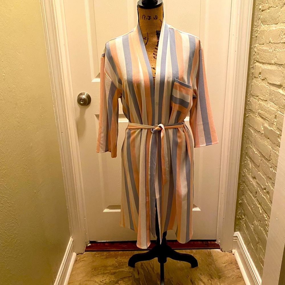 Charmed Charlie’s Medium Striped Duster